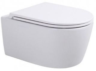 Подвесной унитаз Sintesi Dante SIN-TS-DNT-191 безободковый белый